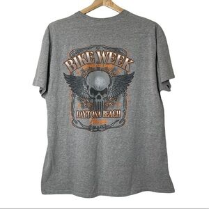 2018 Motorcycle Event World's Largest Bike Week 77th Daytona Beach Men's T Shirt